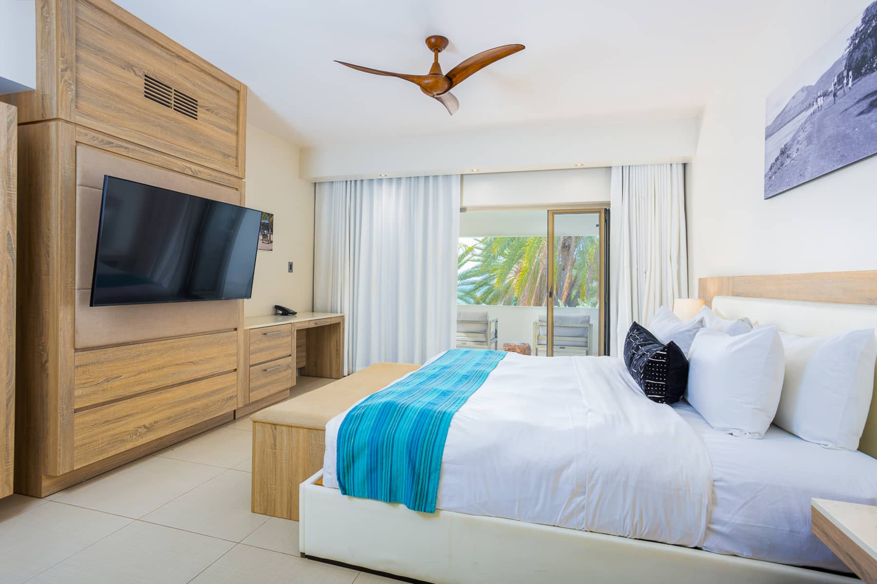 Guest room at the Hodges Bay Resort & Spa, an HQ Luxury Resort & Residences in St. Johns, Other than US/Canada