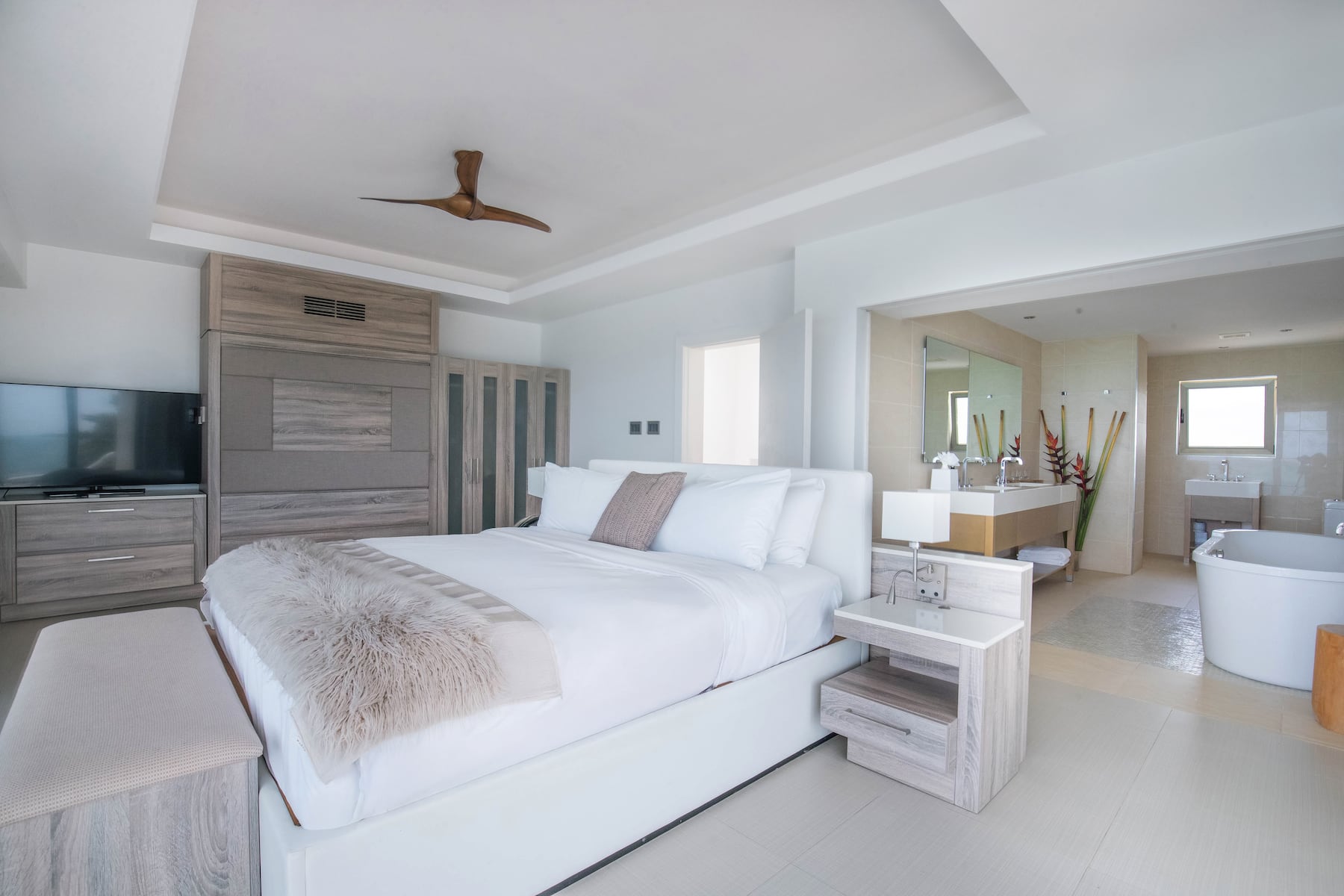 Guest room at the Hodges Bay Resort & Spa, an HQ Luxury Resort & Residences in St. Johns, Other than US/Canada