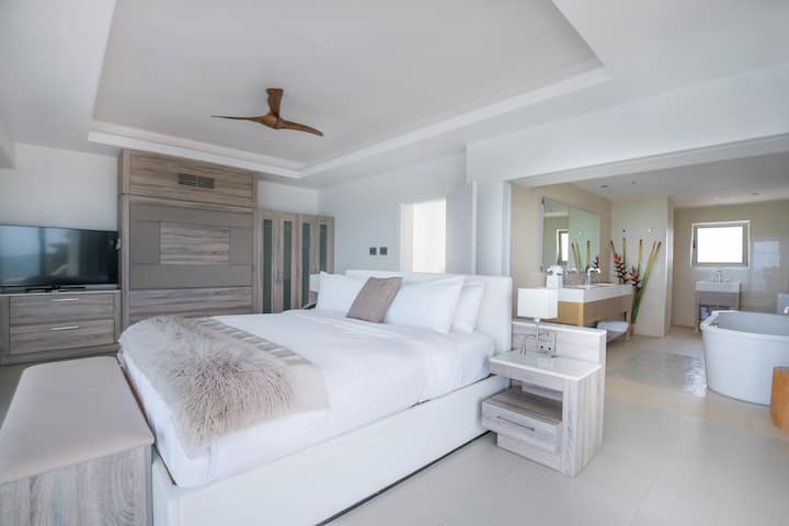 Guest room at the Hodges Bay Resort & Spa, an HQ Luxury Resort & Residences in St. Johns, Other than US/Canada
