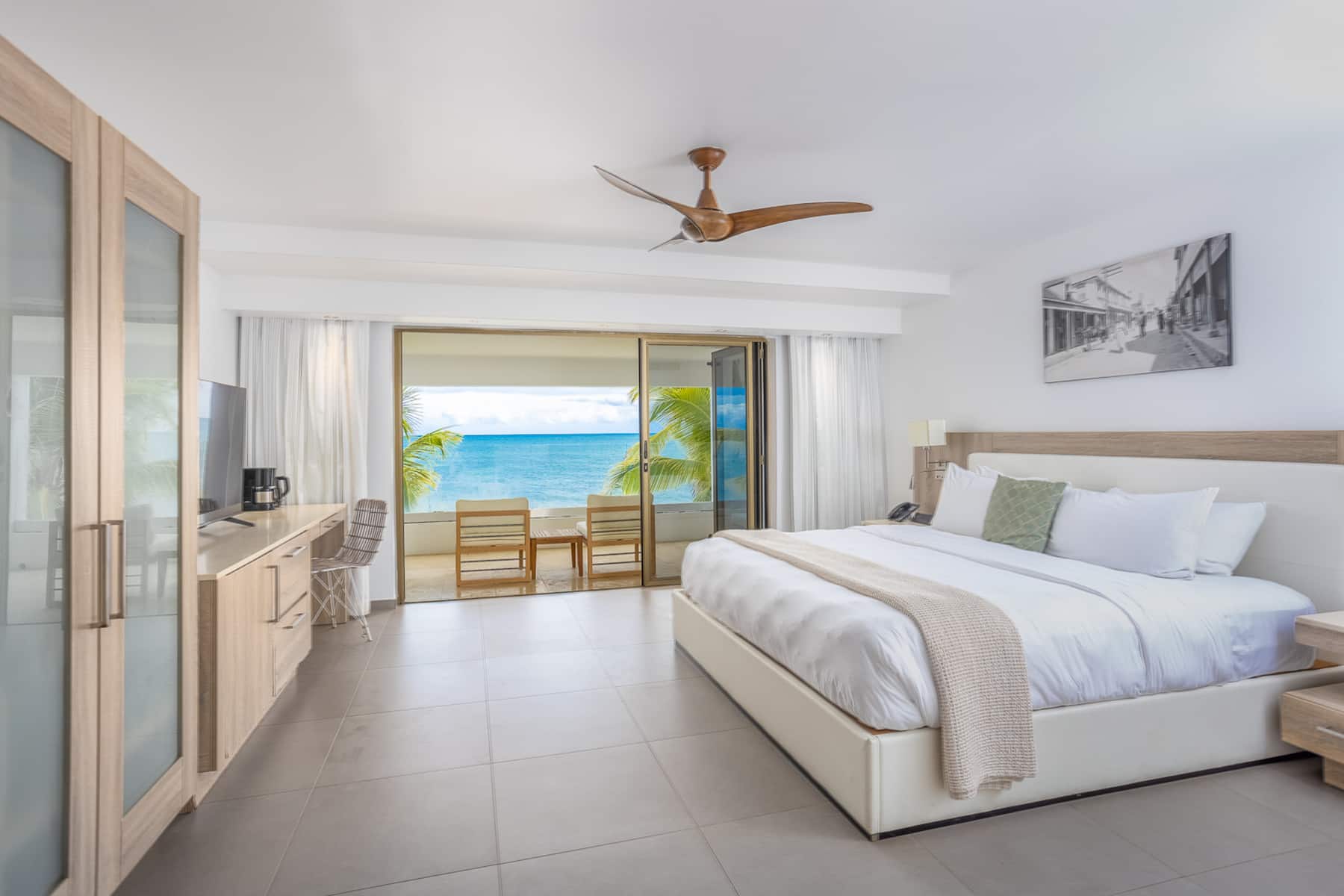 Guest room at the Hodges Bay Resort & Spa, an HQ Luxury Resort & Residences in St. Johns, Other than US/Canada