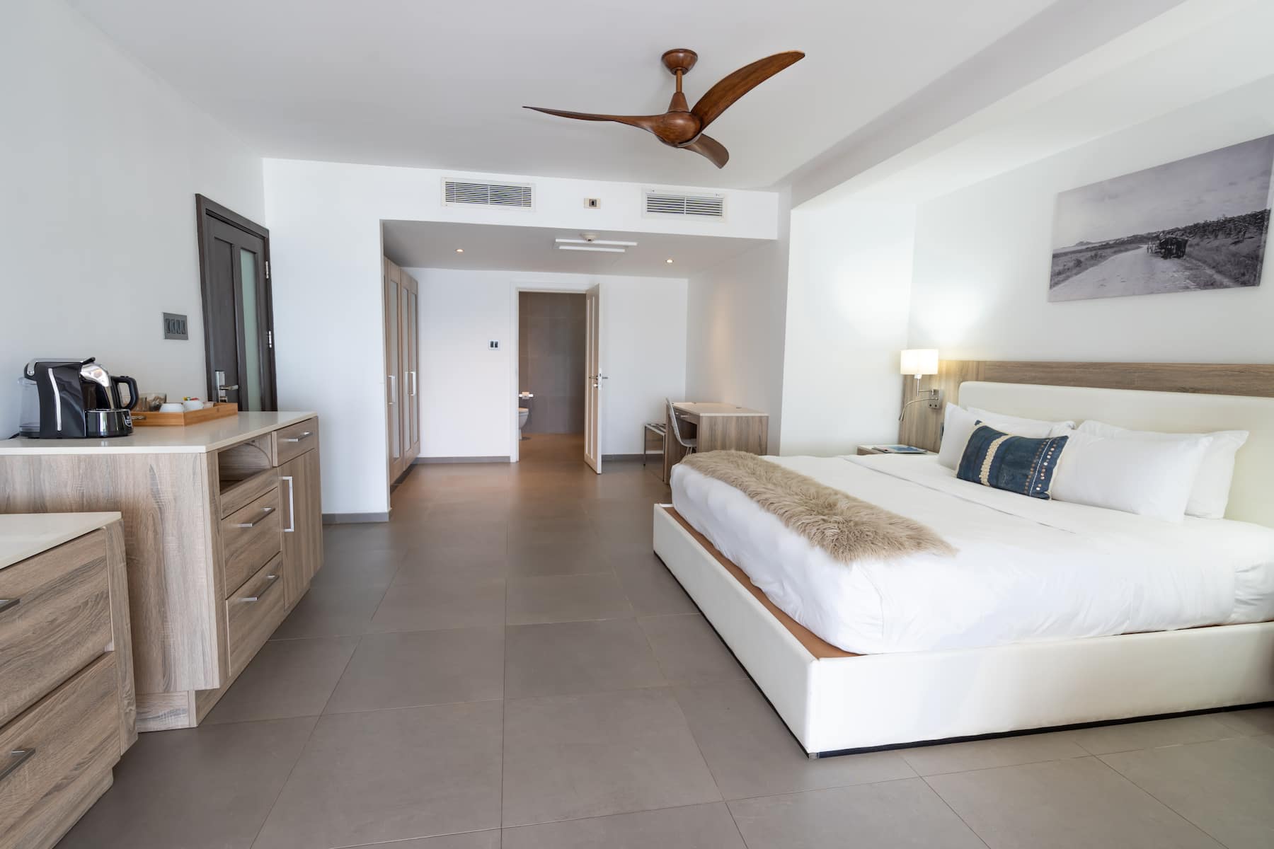 Guest room at the Hodges Bay Resort & Spa, an HQ Luxury Resort & Residences in St. Johns, Other than US/Canada