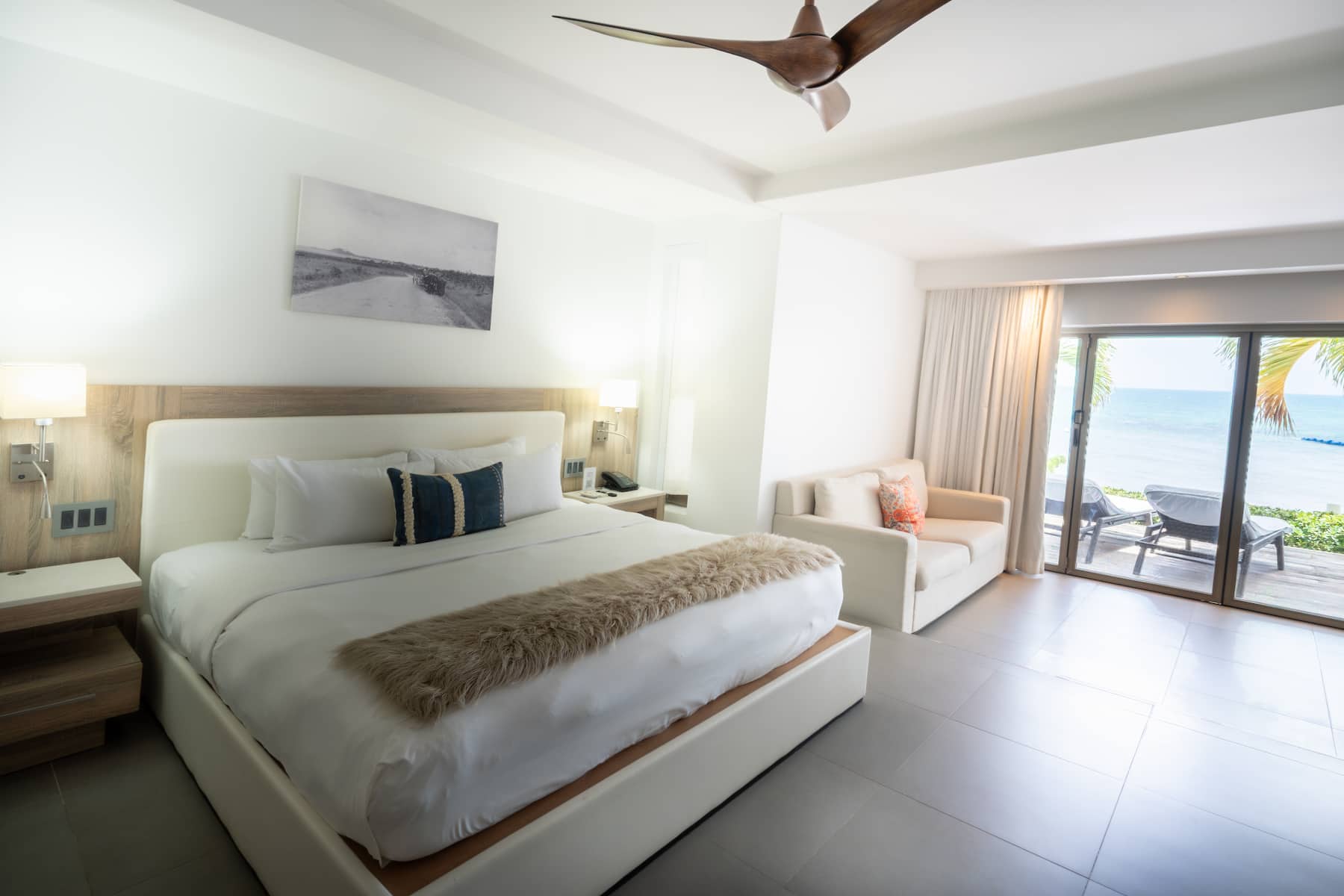 Guest room at the Hodges Bay Resort & Spa, an HQ Luxury Resort & Residences in St. Johns, Other than US/Canada