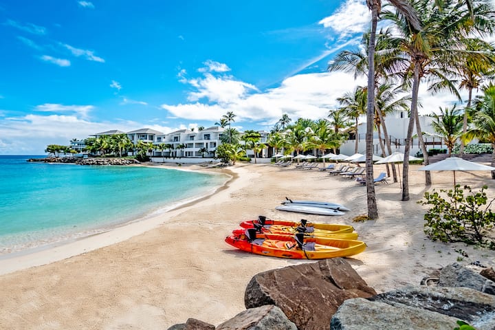 Exterior of Hodges Bay Resort & Spa, an HQ Luxury Resort & Residences hotel in St. Johns, Other than US/Canada