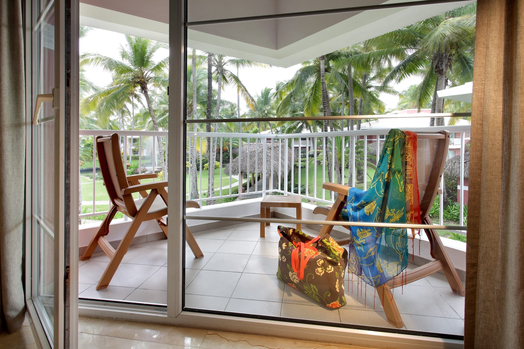Guest room balcony at Grand Palladium Select Bavaro, All Inclusive Resort & Spa in Punta Cana, Other than US/Canada