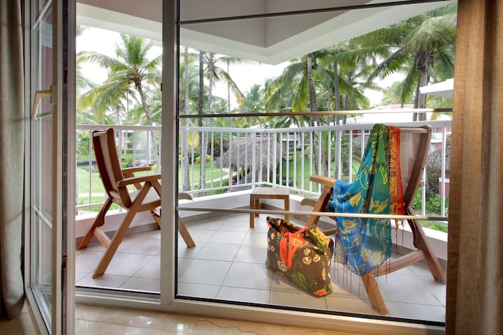 Guest room balcony at Grand Palladium Select Bavaro, All Inclusive Resort & Spa in Punta Cana, Other than US/Canada