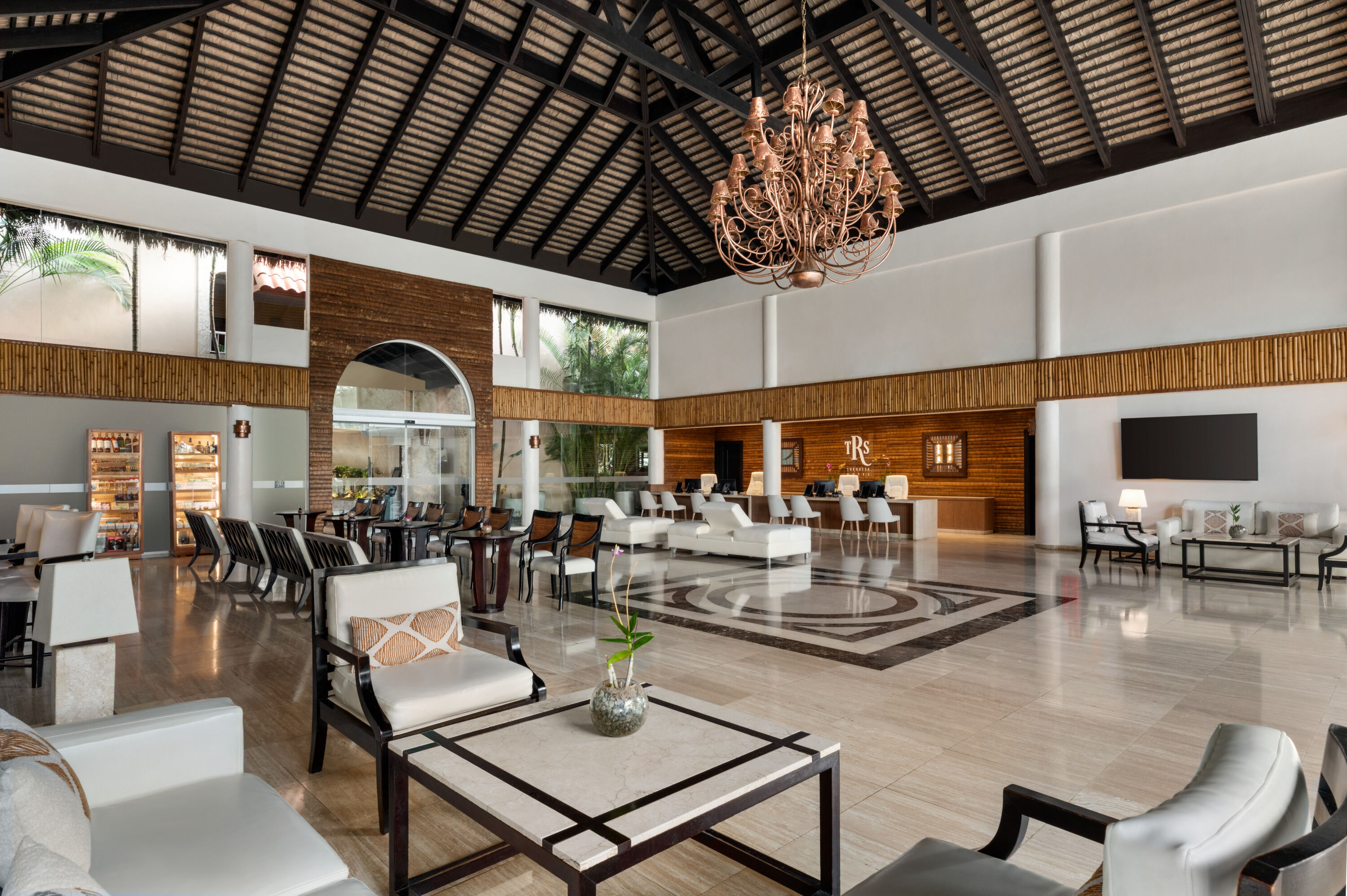 TRS Turquesa Punta Cana, Adults Only - All Inclusive Resort lobby atrium in Punta Cana, Other than US/Canada