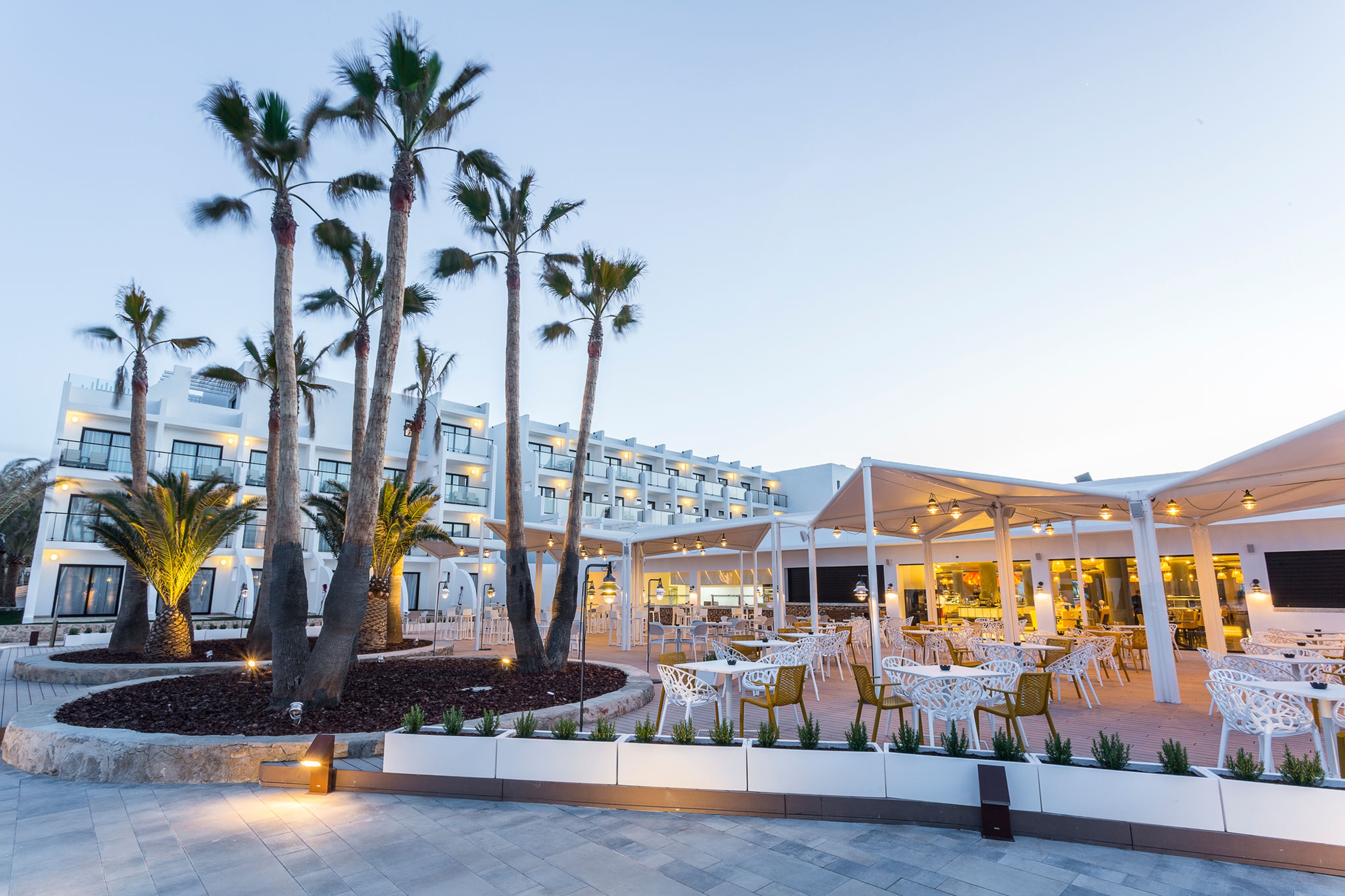 Grand Palladium White Island Resort & Spa restaurant in Sant Jordi De Ses Salines, Other than US/Canada
