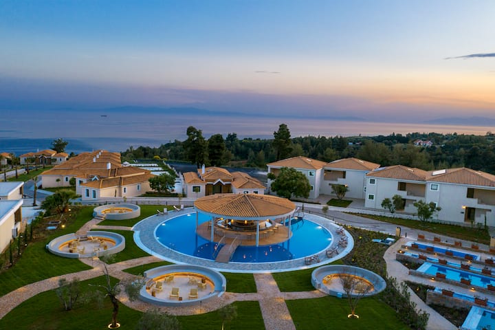 Pool bar at the Ajul Luxury Hotel & Spa Resort, A Registry Collection Hotel in Agia Paraskevi Chalikidi, Other than US/Canada