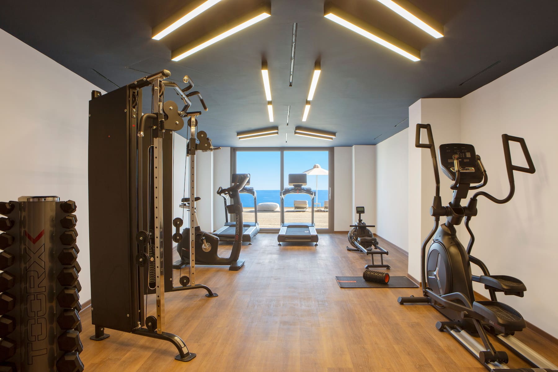 Fitness room at Ajul Luxury Hotel & Spa Resort, A Registry Collection Hotel in Agia Paraskevi Chalikidi, Other than US/Canada