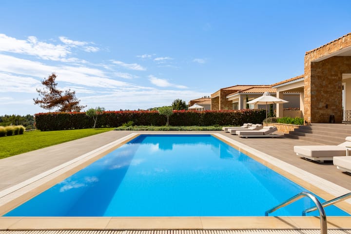 Guest room at the Ajul Luxury Hotel & Spa Resort, A Registry Collection Hotel in Agia Paraskevi Chalikidi, Other than US/Canada