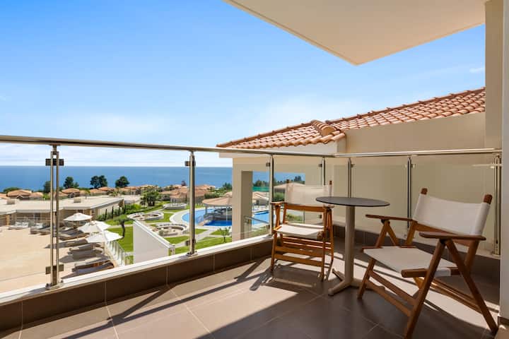 Guest room at the Ajul Luxury Hotel & Spa Resort, A Registry Collection Hotel in Agia Paraskevi Chalikidi, Other than US/Canada