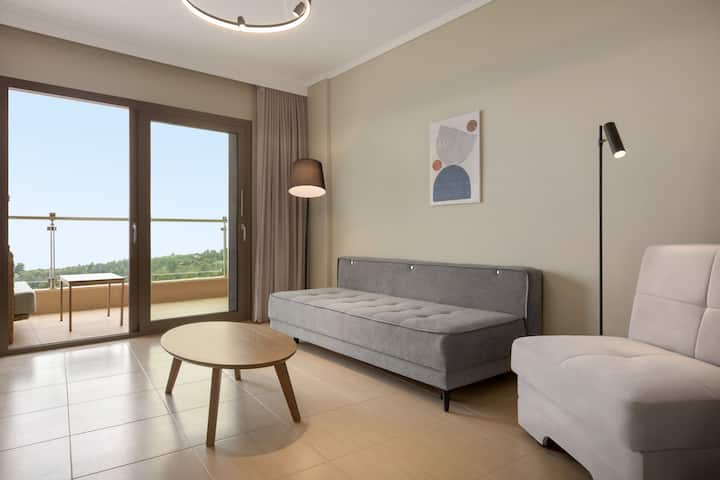 Guest room at the Ajul Luxury Hotel & Spa Resort, A Registry Collection Hotel in Agia Paraskevi Chalikidi, Other than US/Canada