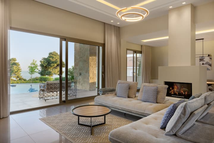 Guest room at the Ajul Luxury Hotel & Spa Resort, A Registry Collection Hotel in Agia Paraskevi Chalikidi, Other than US/Canada