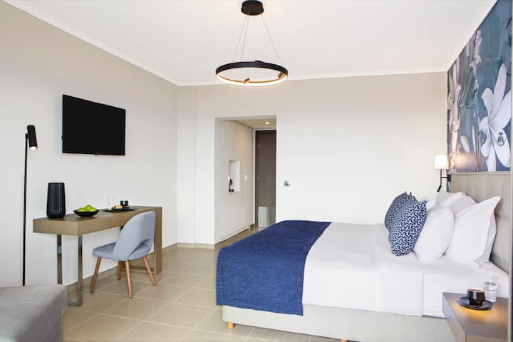 Guest room at the Ajul Luxury Hotel & Spa Resort, A Registry Collection Hotel in Agia Paraskevi Chalikidi, Other than US/Canada