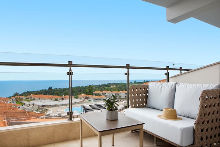 Guest room at the Ajul Luxury Hotel & Spa Resort, A Registry Collection Hotel in Agia Paraskevi Chalikidi, Other than US/Canada