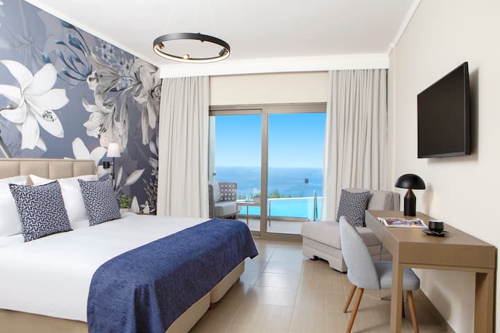 Guest room at the Ajul Luxury Hotel & Spa Resort, A Registry Collection Hotel in Agia Paraskevi Chalikidi, Other than US/Canada