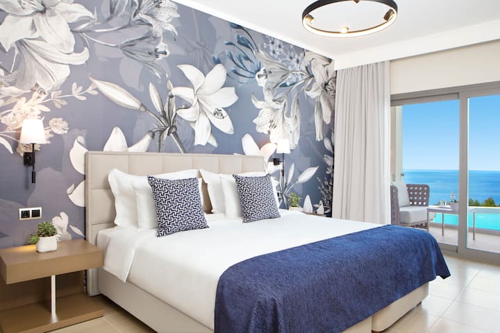 Guest room at the Ajul Luxury Hotel & Spa Resort, A Registry Collection Hotel in Agia Paraskevi Chalikidi, Other than US/Canada
