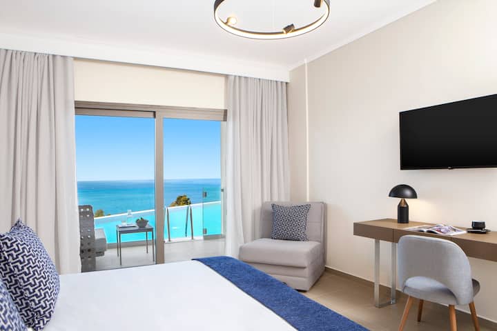 Guest room at the Ajul Luxury Hotel & Spa Resort, A Registry Collection Hotel in Agia Paraskevi Chalikidi, Other than US/Canada