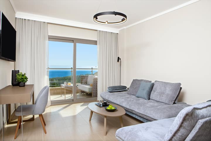 Guest room at the Ajul Luxury Hotel & Spa Resort, A Registry Collection Hotel in Agia Paraskevi Chalikidi, Other than US/Canada