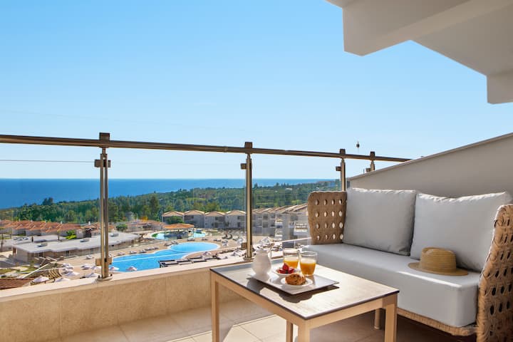 Guest room at the Ajul Luxury Hotel & Spa Resort, A Registry Collection Hotel in Agia Paraskevi Chalikidi, Other than US/Canada