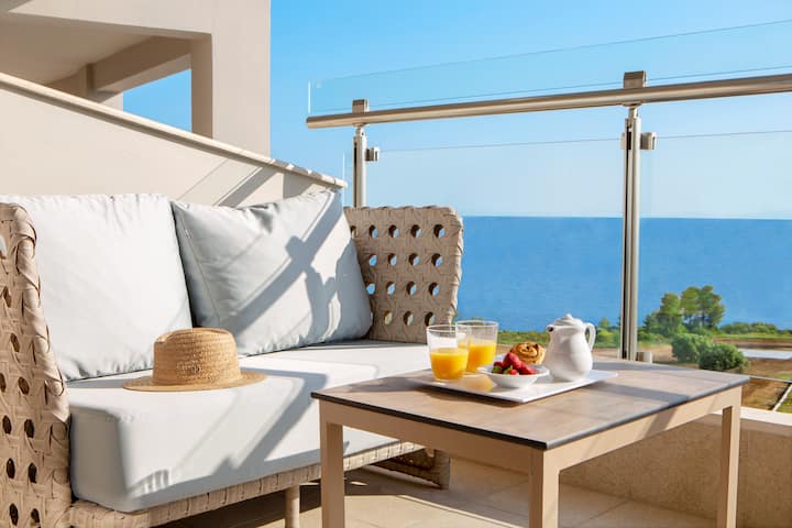 Guest room at the Ajul Luxury Hotel & Spa Resort, A Registry Collection Hotel in Agia Paraskevi Chalikidi, Other than US/Canada