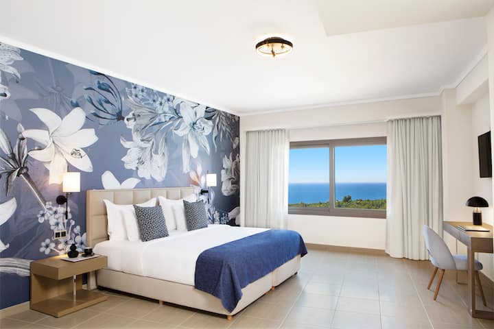 Guest room at the Ajul Luxury Hotel & Spa Resort, A Registry Collection Hotel in Agia Paraskevi Chalikidi, Other than US/Canada