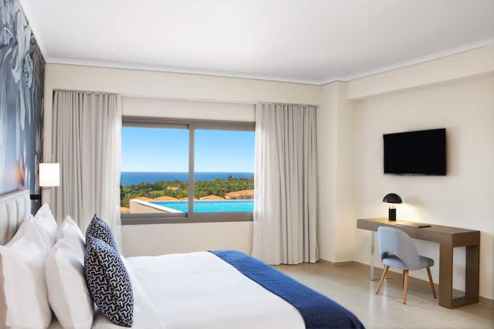 Guest room at the Ajul Luxury Hotel & Spa Resort, A Registry Collection Hotel in Agia Paraskevi Chalikidi, Other than US/Canada