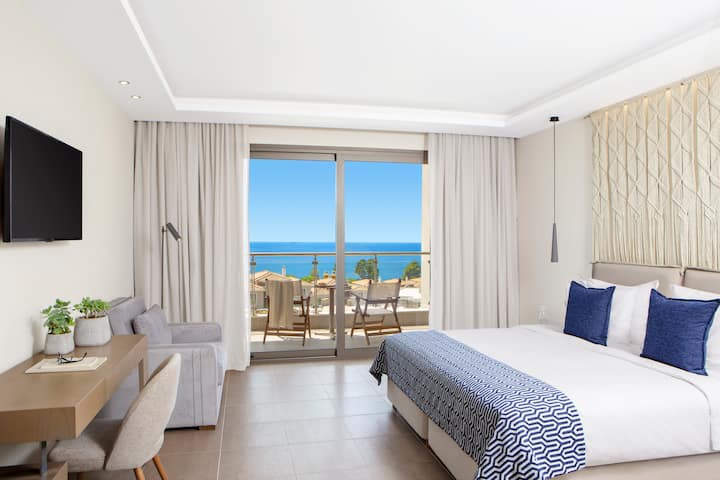 Guest room at the Ajul Luxury Hotel & Spa Resort, A Registry Collection Hotel in Agia Paraskevi Chalikidi, Other than US/Canada