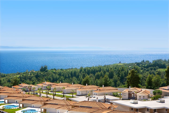 Guest room at the Ajul Luxury Hotel & Spa Resort, A Registry Collection Hotel in Agia Paraskevi Chalikidi, Other than US/Canada
