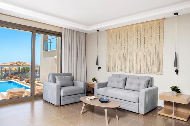 Guest room at the Ajul Luxury Hotel & Spa Resort, A Registry Collection Hotel in Agia Paraskevi Chalikidi, Other than US/Canada