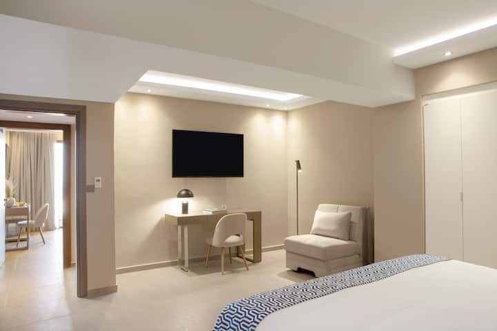 Guest room at the Ajul Luxury Hotel & Spa Resort, A Registry Collection Hotel in Agia Paraskevi Chalikidi, Other than US/Canada