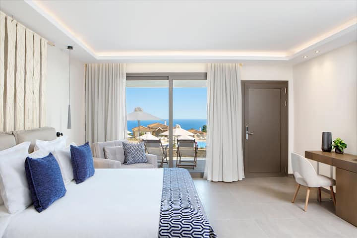 Guest room at the Ajul Luxury Hotel & Spa Resort, A Registry Collection Hotel in Agia Paraskevi Chalikidi, Other than US/Canada