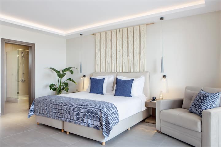 Guest room at the Ajul Luxury Hotel & Spa Resort, A Registry Collection Hotel in Agia Paraskevi Chalikidi, Other than US/Canada