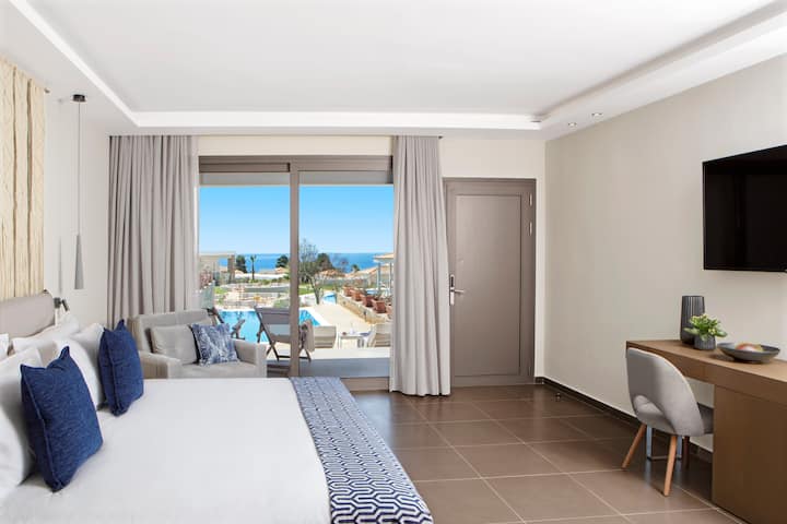 Guest room at the Ajul Luxury Hotel & Spa Resort, A Registry Collection Hotel in Agia Paraskevi Chalikidi, Other than US/Canada