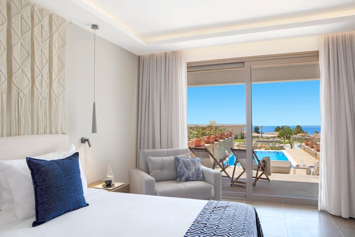 Guest room at the Ajul Luxury Hotel & Spa Resort, A Registry Collection Hotel in Agia Paraskevi Chalikidi, Other than US/Canada