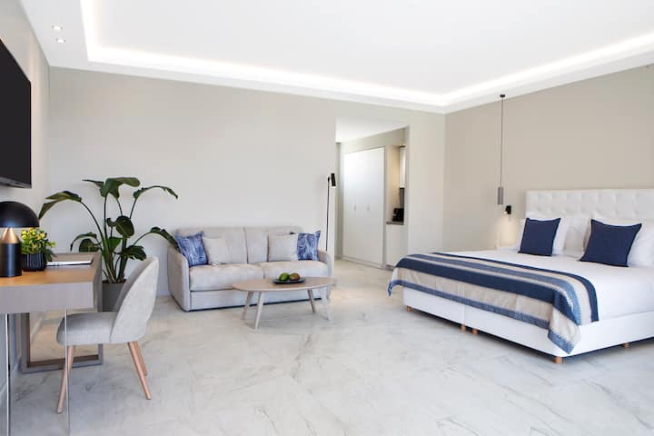 Guest room at the Ajul Luxury Hotel & Spa Resort, A Registry Collection Hotel in Agia Paraskevi Chalikidi, Other than US/Canada