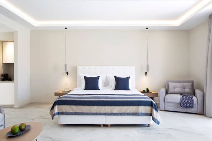 Guest room at the Ajul Luxury Hotel & Spa Resort, A Registry Collection Hotel in Agia Paraskevi Chalikidi, Other than US/Canada