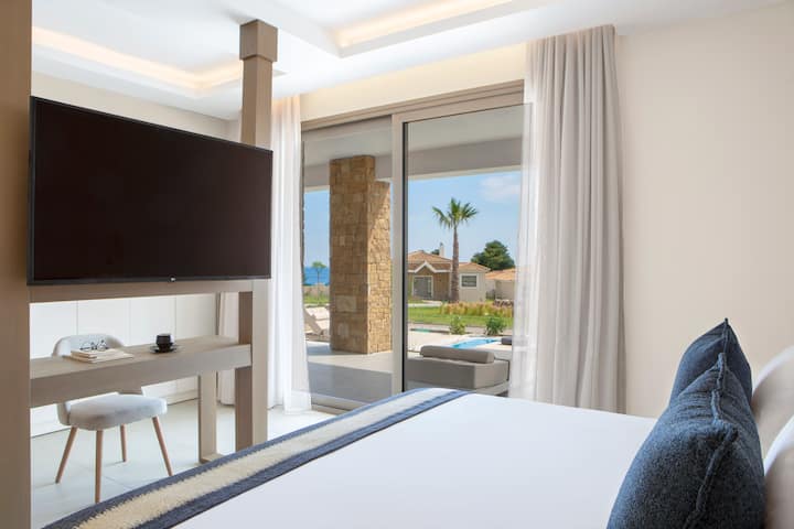 Guest room at the Ajul Luxury Hotel & Spa Resort, A Registry Collection Hotel in Agia Paraskevi Chalikidi, Other than US/Canada