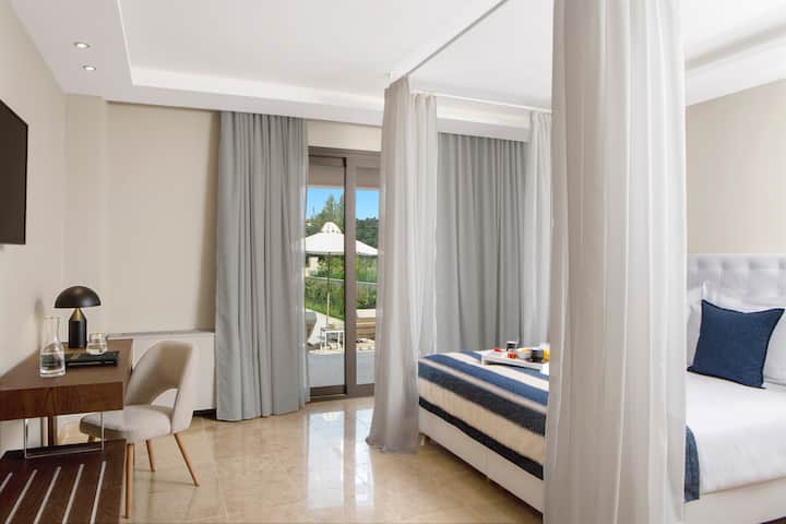 Guest room at the Ajul Luxury Hotel & Spa Resort, A Registry Collection Hotel in Agia Paraskevi Chalikidi, Other than US/Canada
