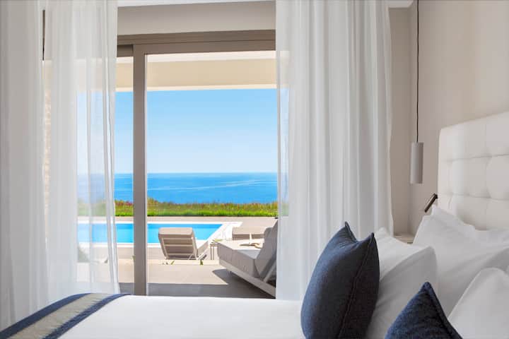 Guest room at the Ajul Luxury Hotel & Spa Resort, A Registry Collection Hotel in Agia Paraskevi Chalikidi, Other than US/Canada