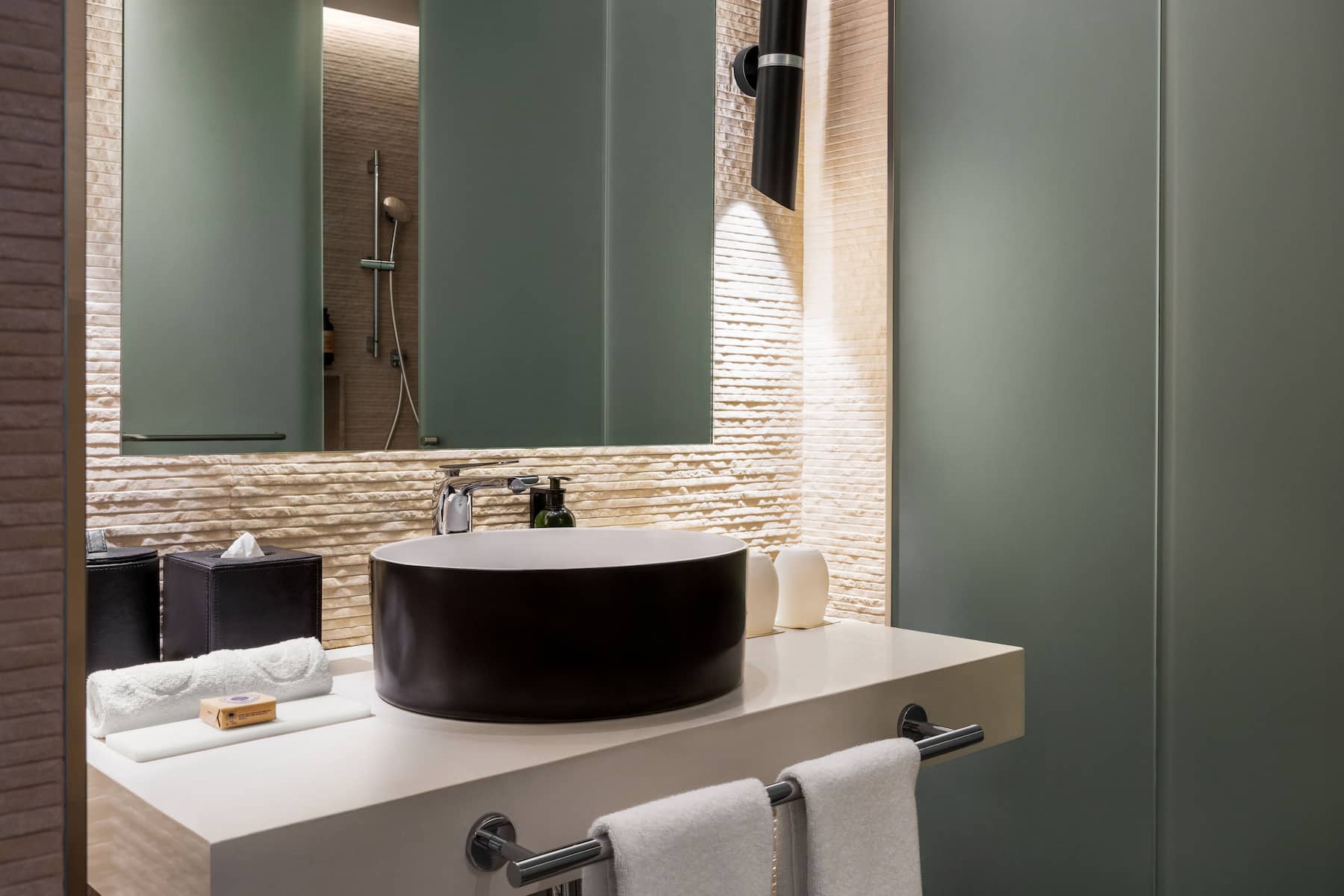 Guest room bath at the Grand Palladium Select Costa Mujeres - All Inclusive in Cancun, Other than US/Canada