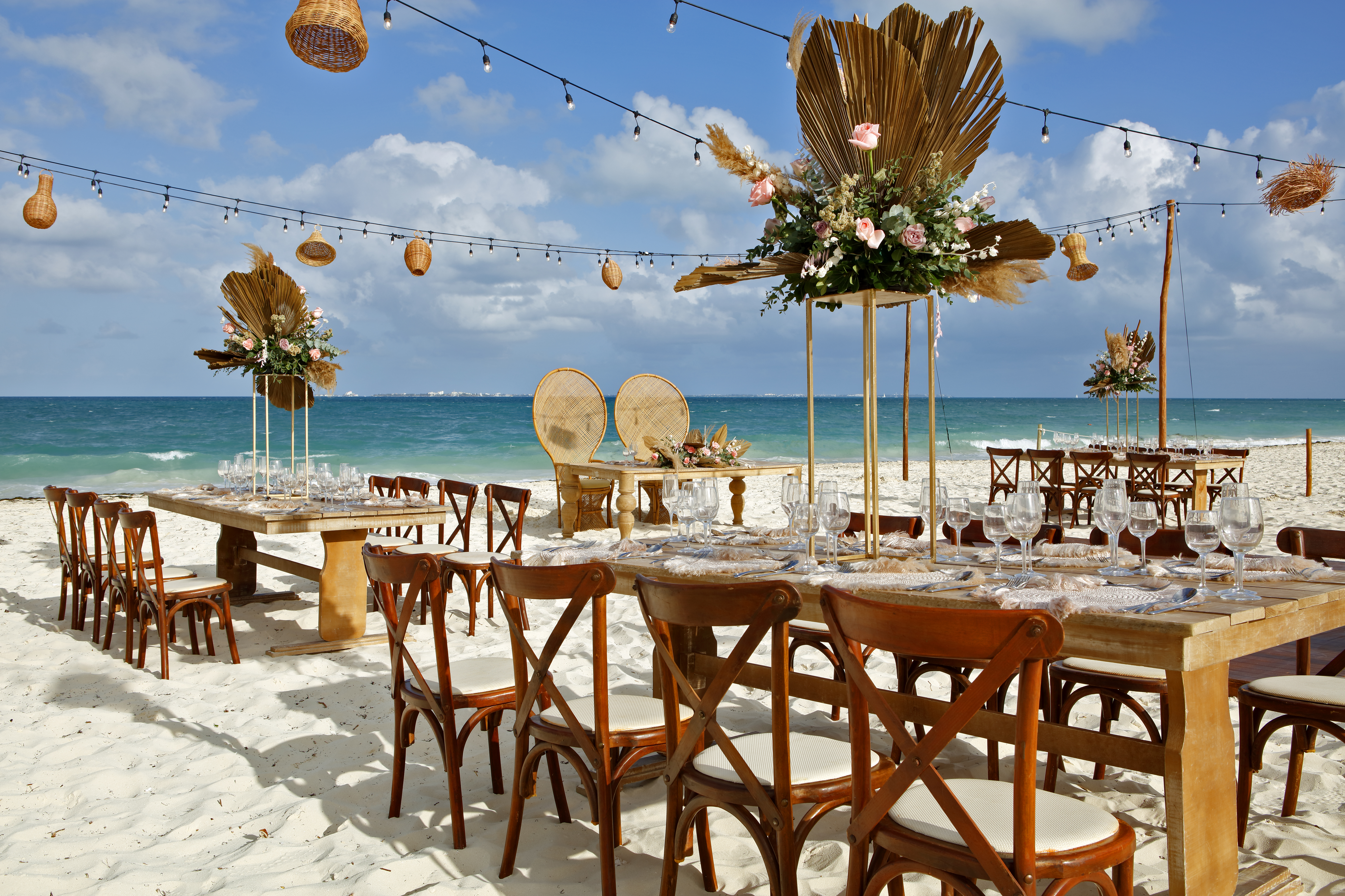 TRS Coral Costa Mujeres, a Registry Collection Hotel ballroom wedding in Cancun, Other than US/Canada