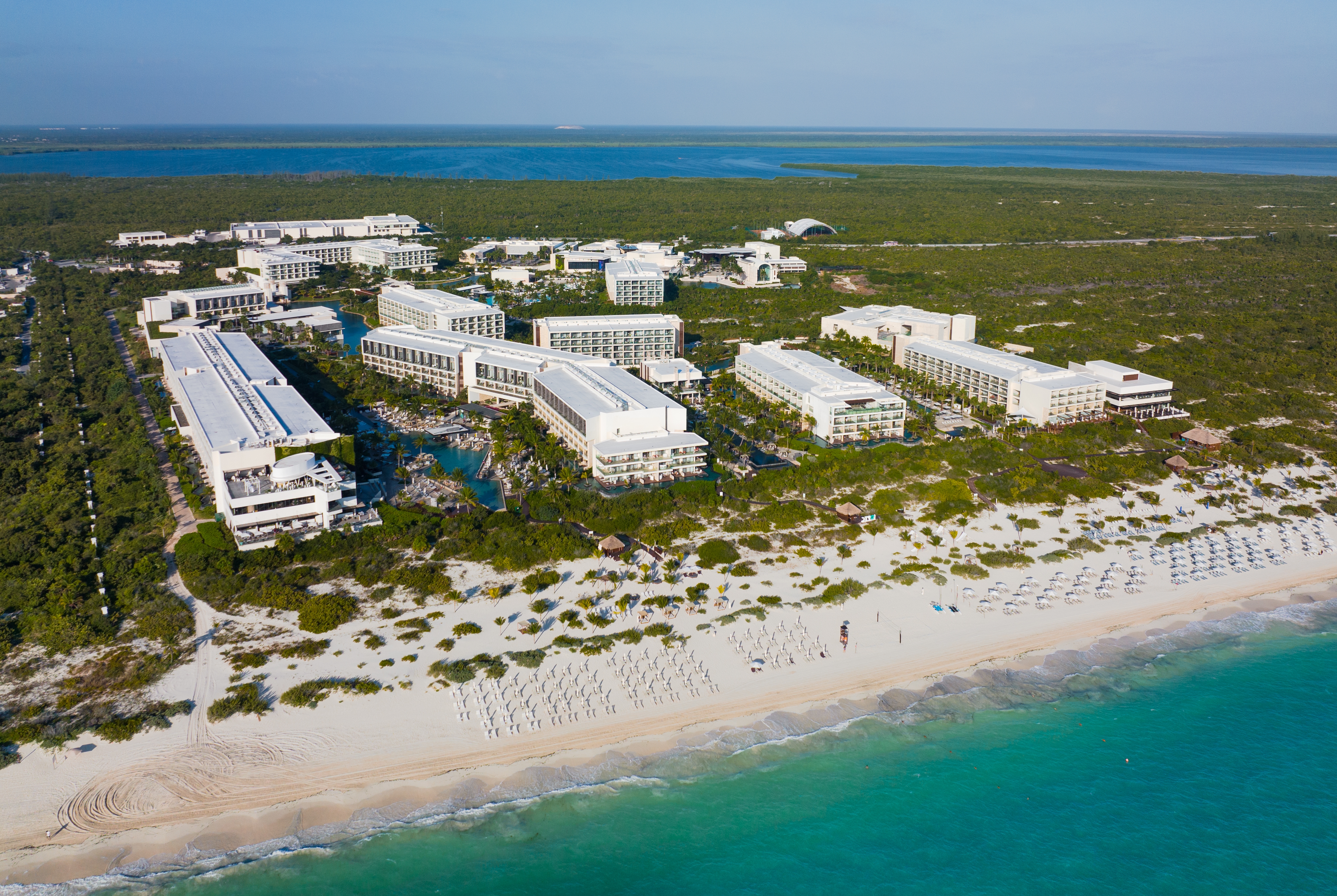 Aerial View of TRS Coral Costa Mujeres, a Registry Collection Hotel hotel in Cancun, Other than US/Canada