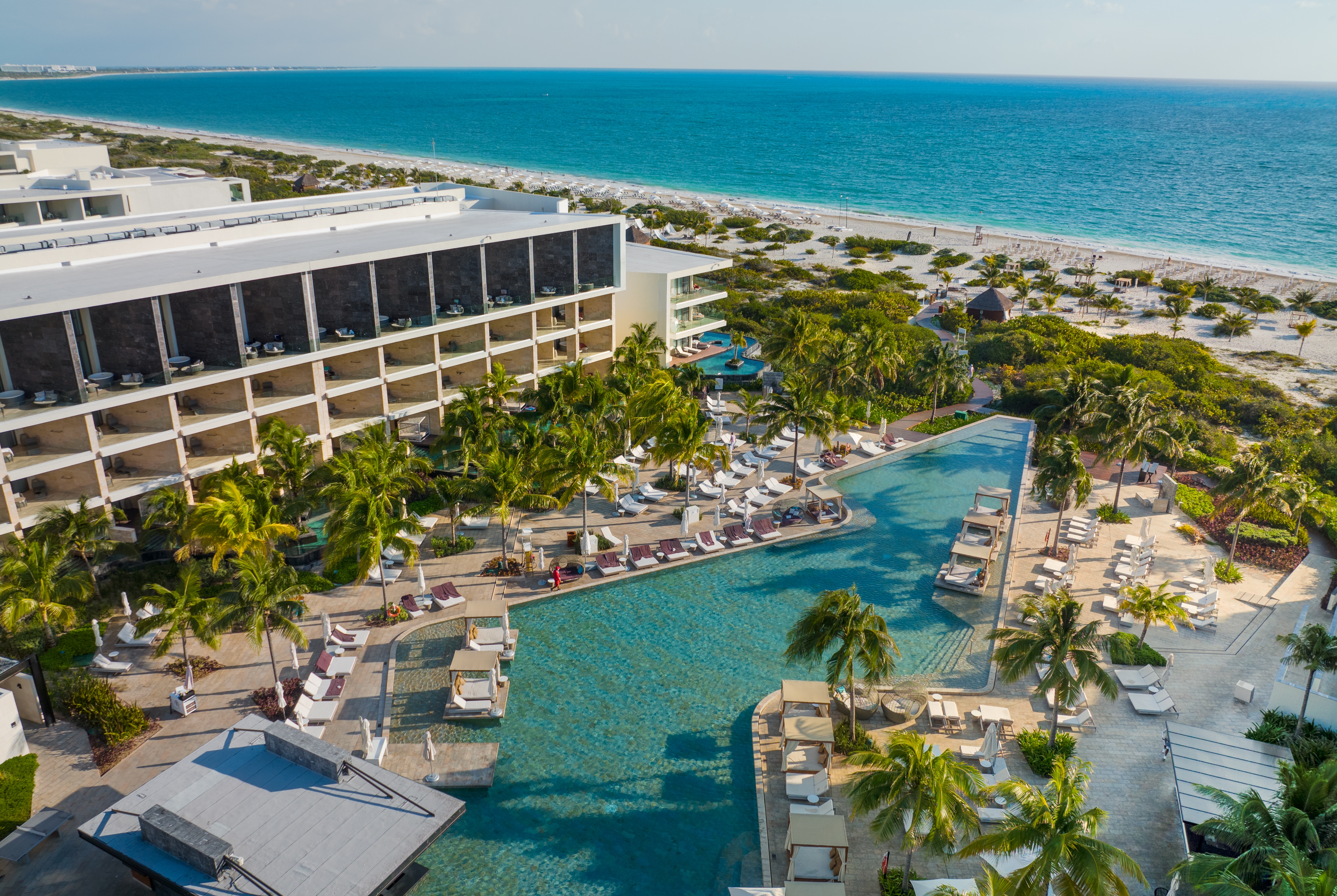Aerial View of TRS Coral Costa Mujeres, a Registry Collection Hotel hotel in Cancun, Other than US/Canada