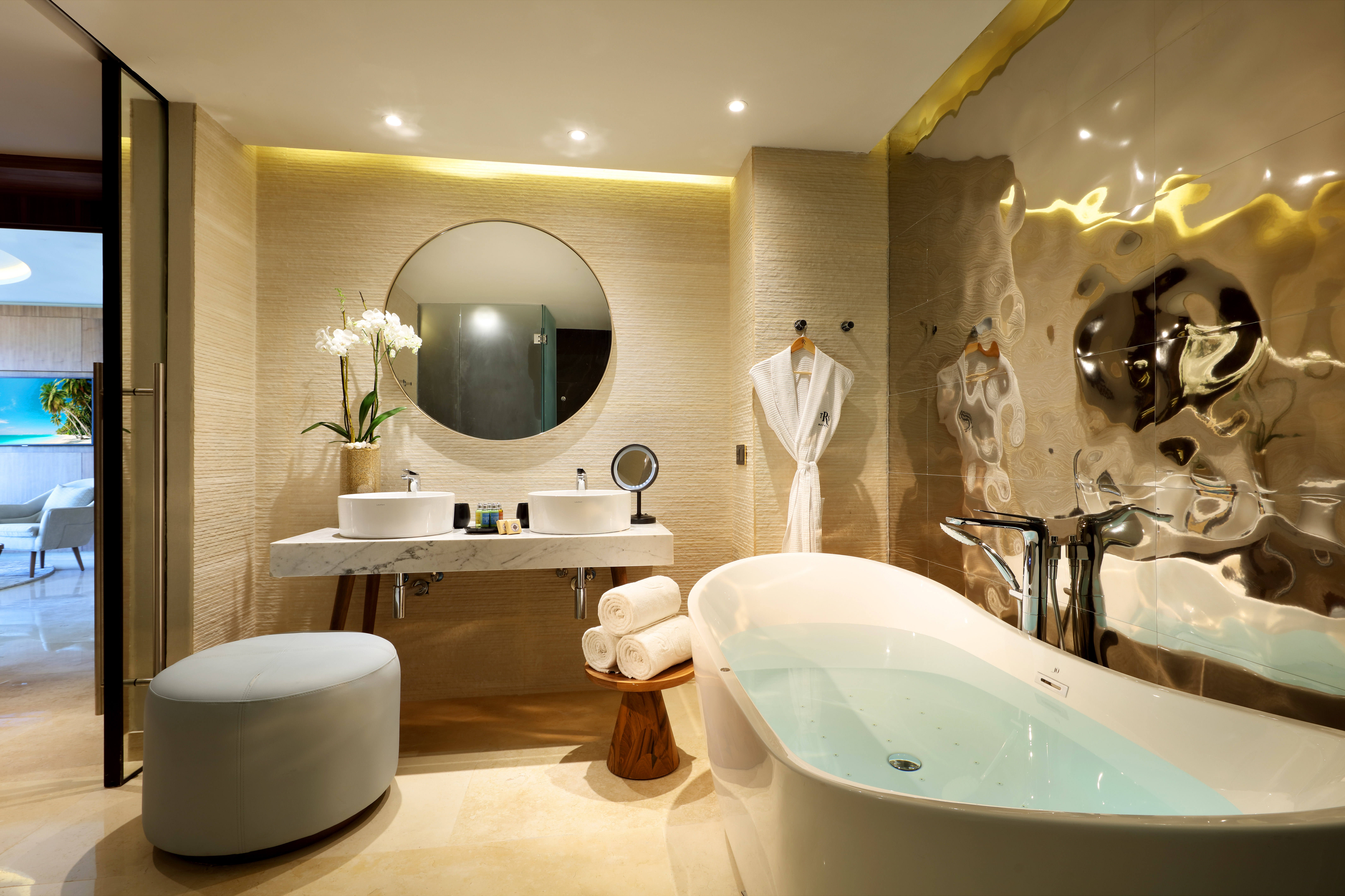 Guest room at the TRS Coral Costa Mujeres, a Registry Collection Hotel in Cancun, Other than US/Canada