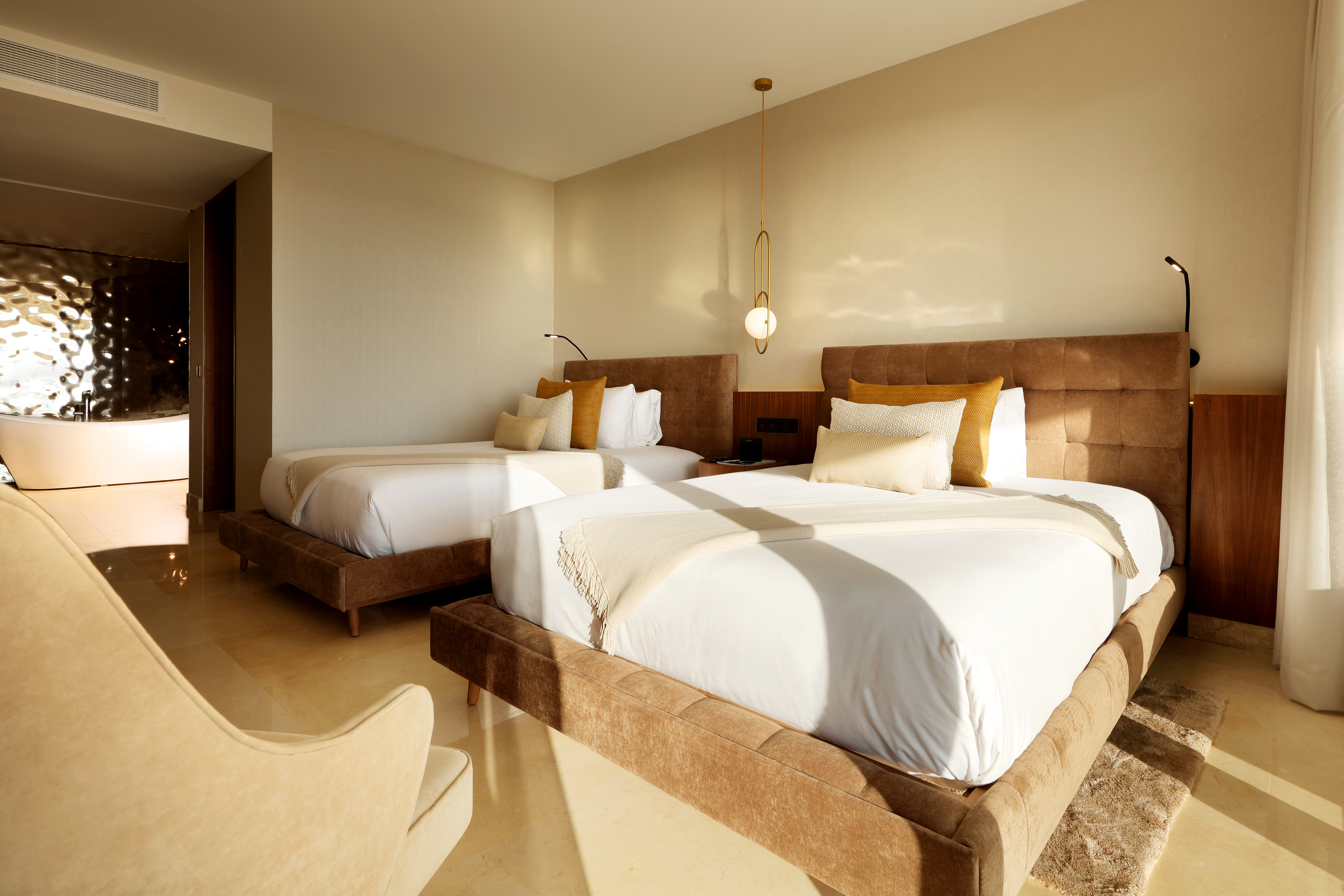 Guest room at the TRS Coral Costa Mujeres, a Registry Collection Hotel in Cancun, Other than US/Canada