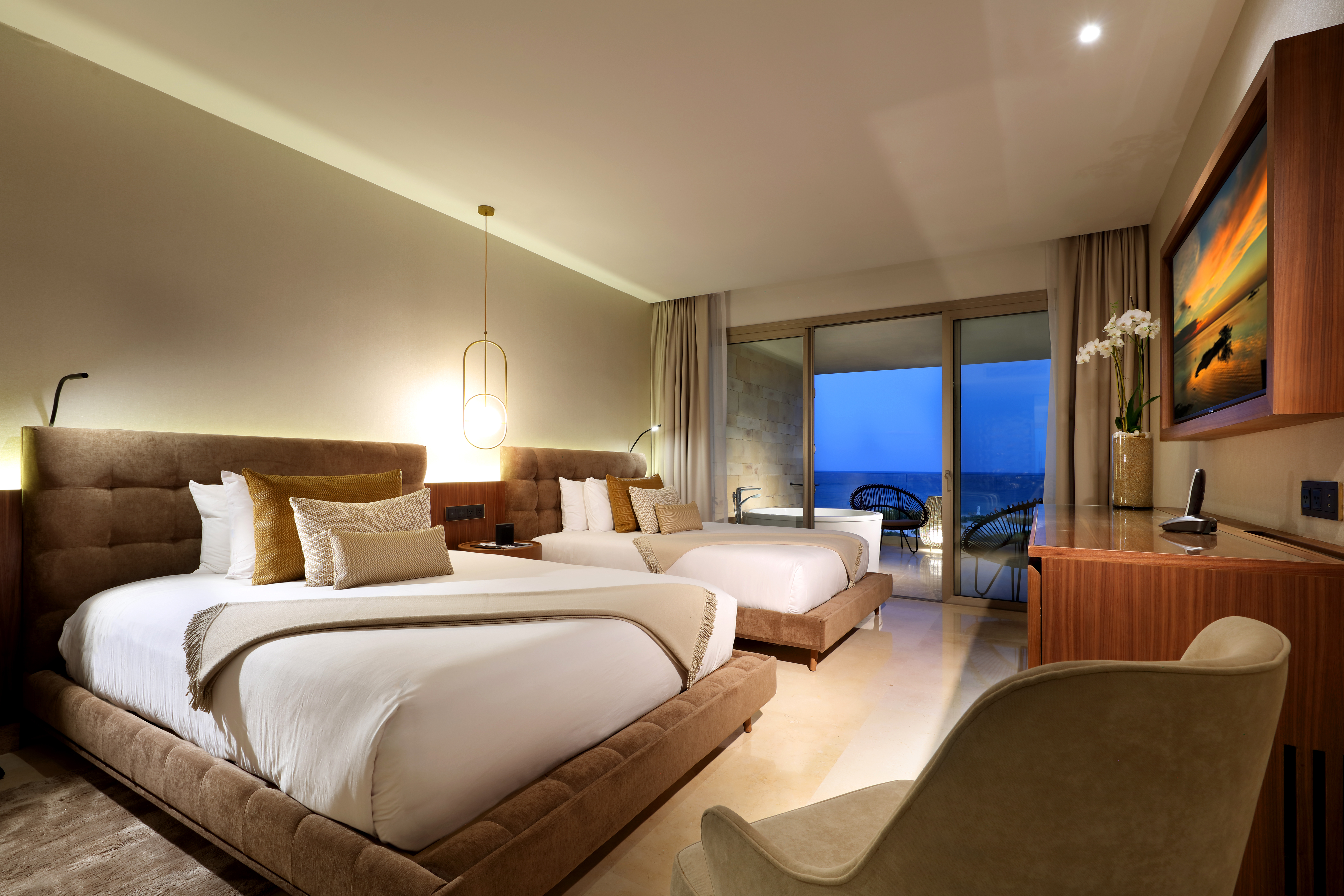 Guest room at the TRS Coral Costa Mujeres, a Registry Collection Hotel in Cancun, Other than US/Canada