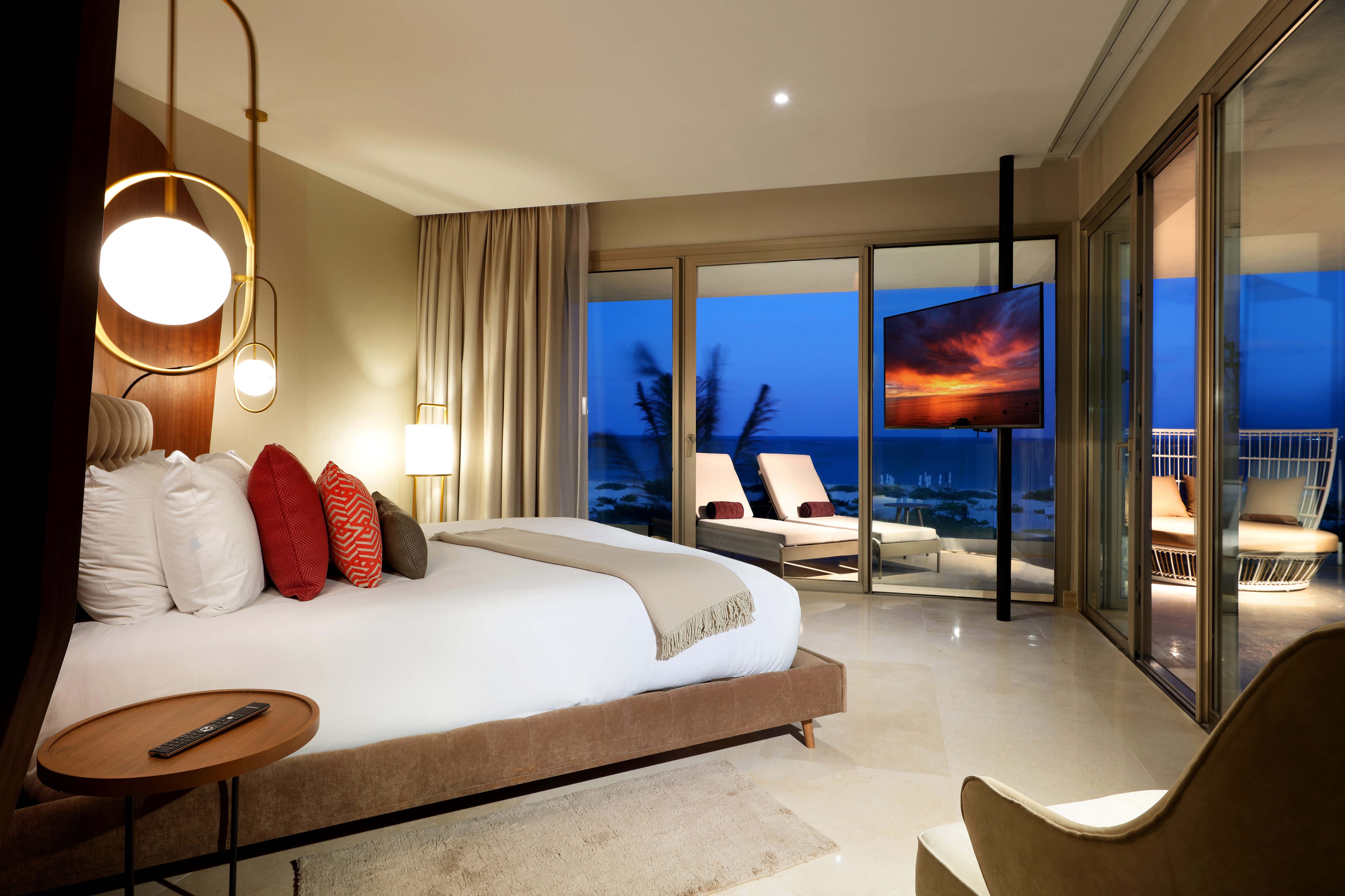 Guest room at the TRS Coral Costa Mujeres, a Registry Collection Hotel in Cancun, Other than US/Canada