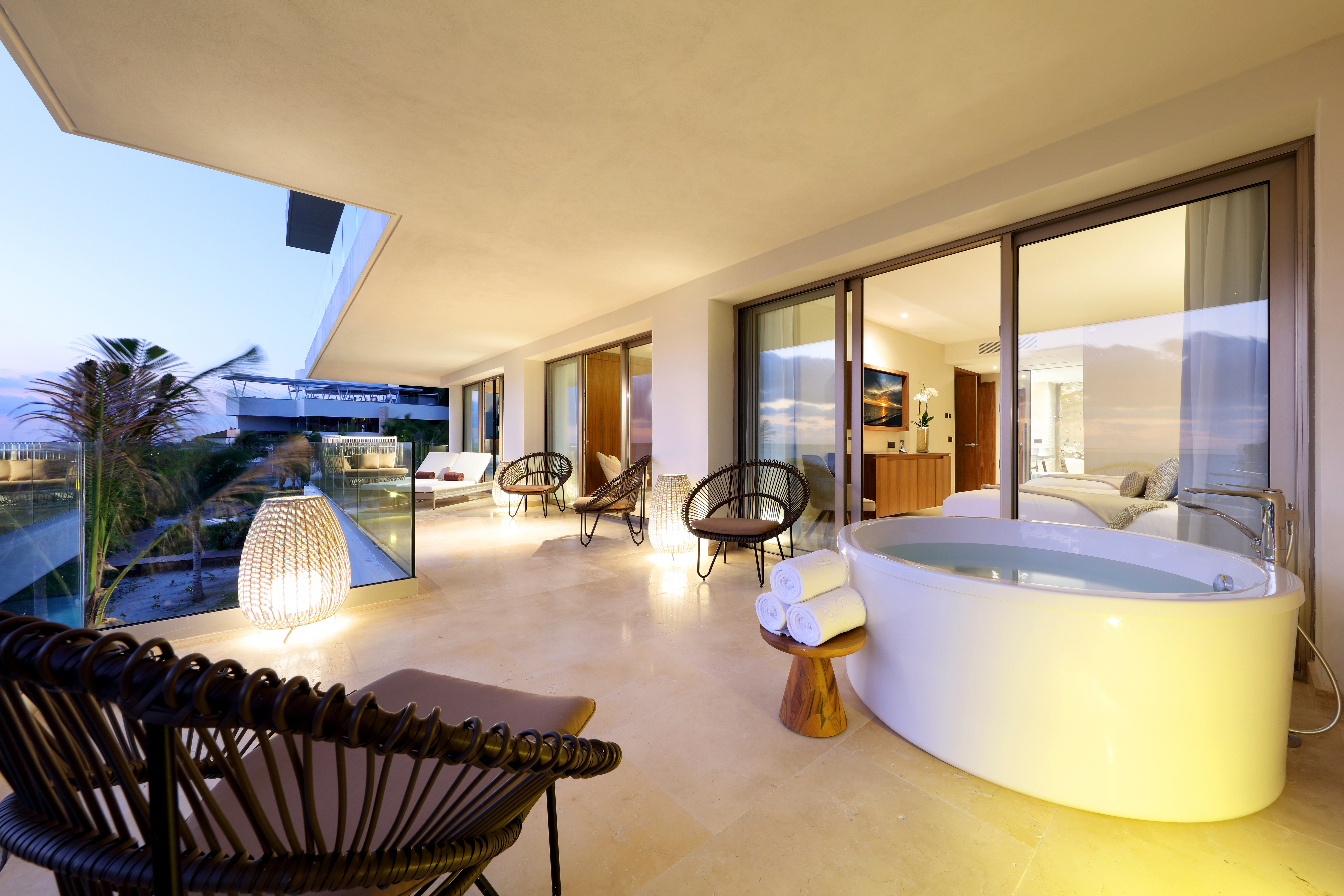 Guest room at the TRS Coral Costa Mujeres, a Registry Collection Hotel in Cancun, Other than US/Canada