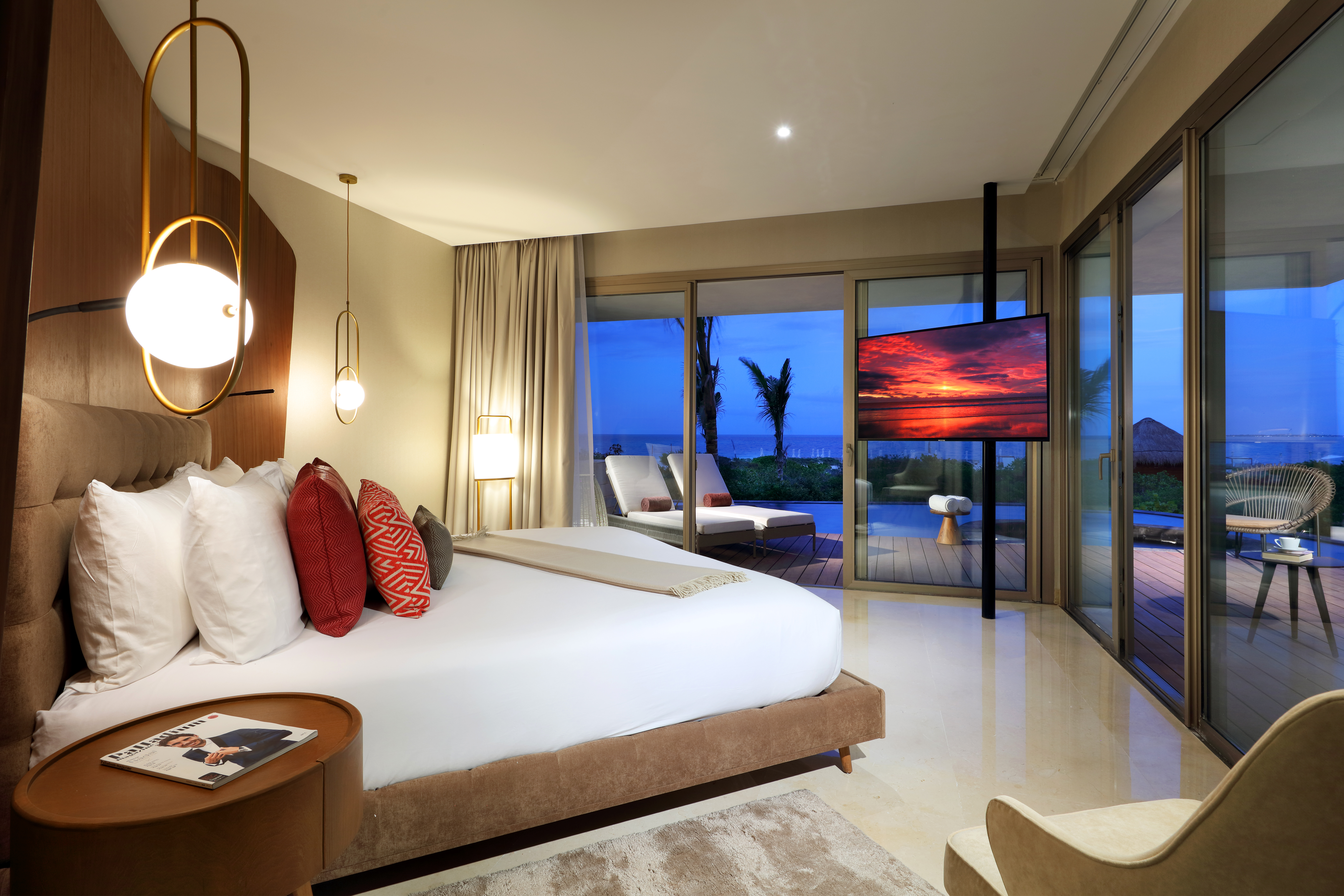 Guest room at the TRS Coral Costa Mujeres, a Registry Collection Hotel in Cancun, Other than US/Canada